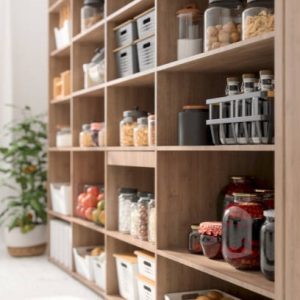 Organized pantry by KD-Clutter