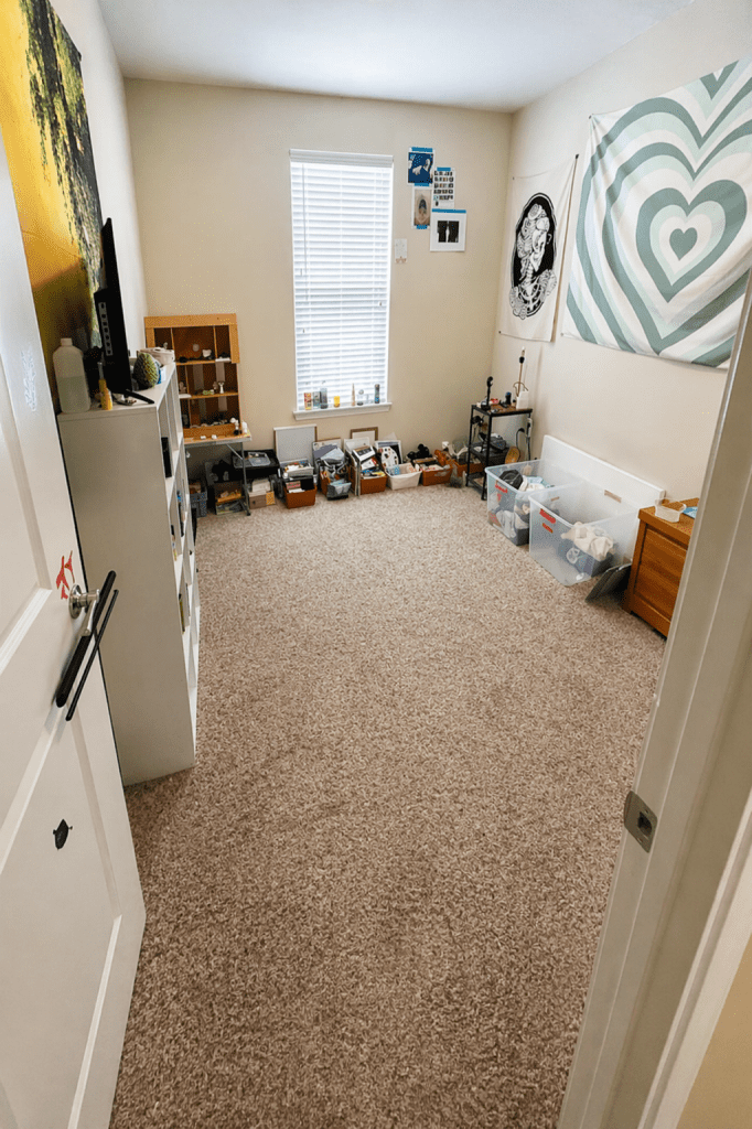 KD-Clutter home organizer Klein TX before and after